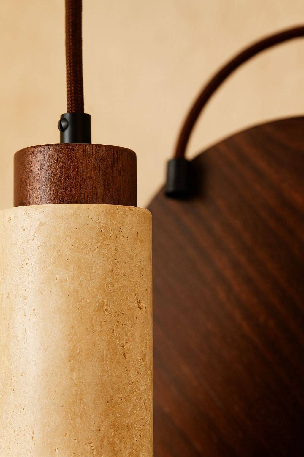 Babıl-C - Walnut Beige Walnut Travertine Cap