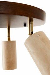 Nur C - Walnut Beige Walnut Travertine Cap