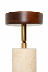 Nur - Walnut Beige Walnut Travertine Cap