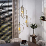 Moderne Hanglamp Beige Otan getrapt 3-lichts