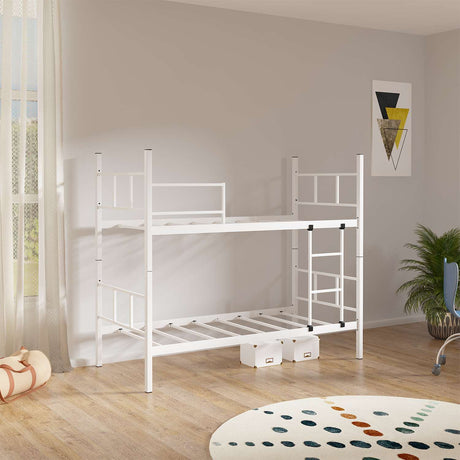 Stapelbed Kinderen - Wit - 190x90 cm