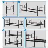 Stapelbed Kinderen - Wit - 190x90 cm