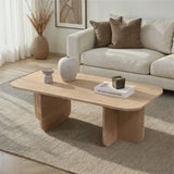 Akira salontafel in sapphire eikenlook 120 cm Melamine gecoat houtcomposiet