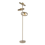Moderne Vloerlamp Otan 3L Beige 155 cm