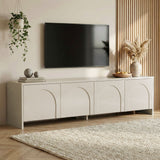 Aurelia tv-meubel crème 180 cm Gemelamineerd hout
