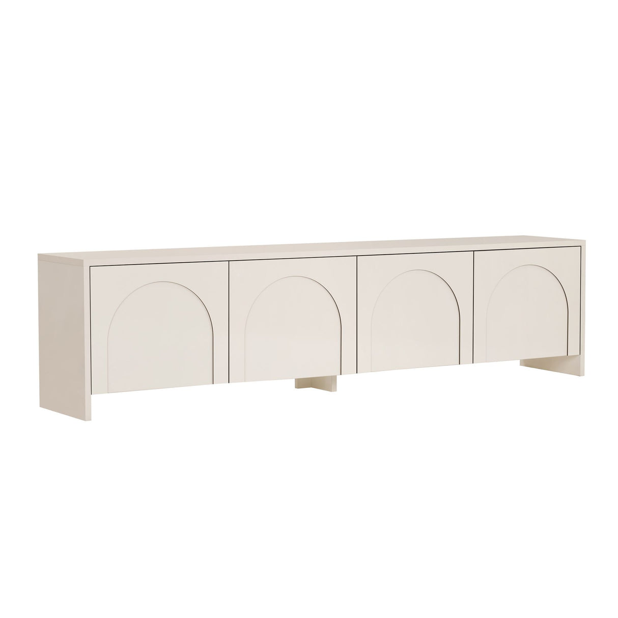 Aurelia tv-meubel crème 180 cm Gemelamineerd hout