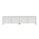 Aurelia tv-meubel wit 180 cm Gemelamineerd hout