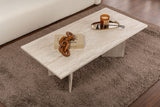 Sabin Salontafel Travertine 119x60 cm Melamine
