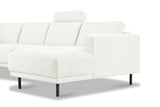 Banken - Hoofdsteun beige bankstel stof - Aniko - Dimehouse