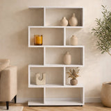 Boekenkast Elif Wit Melamine 90x156x20 cm