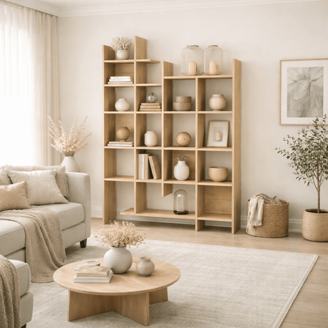 Boekenkast Manco Eik Melamine 122x188x25,5 cm