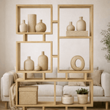 Boekenkast Rail Eik Melamine 79x166,5x24 cm