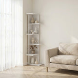 Boekenkast Saso Wit Melamine 37x141x24 cm