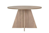 Eettafels-Eetkamertafel rond Walnoot - 120 cm - Mary-Dimehouse