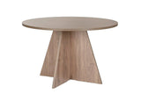 Eettafels-Eetkamertafel rond Walnoot - 120 cm - Mary-Dimehouse