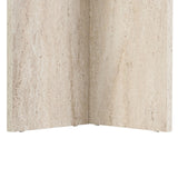 Eettafel Travertine Melamine rechthoekig 180x89,5x75 cm - Linova