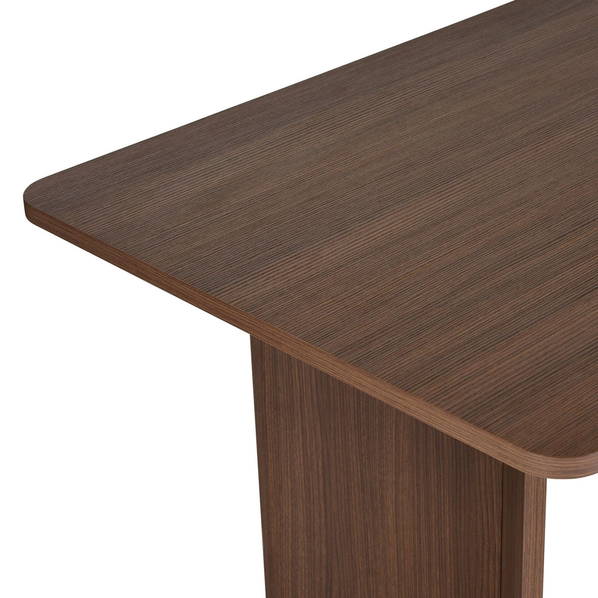 Eettafel Walnoot Melamine rechthoekig 180x89,5x75 cm - Linova