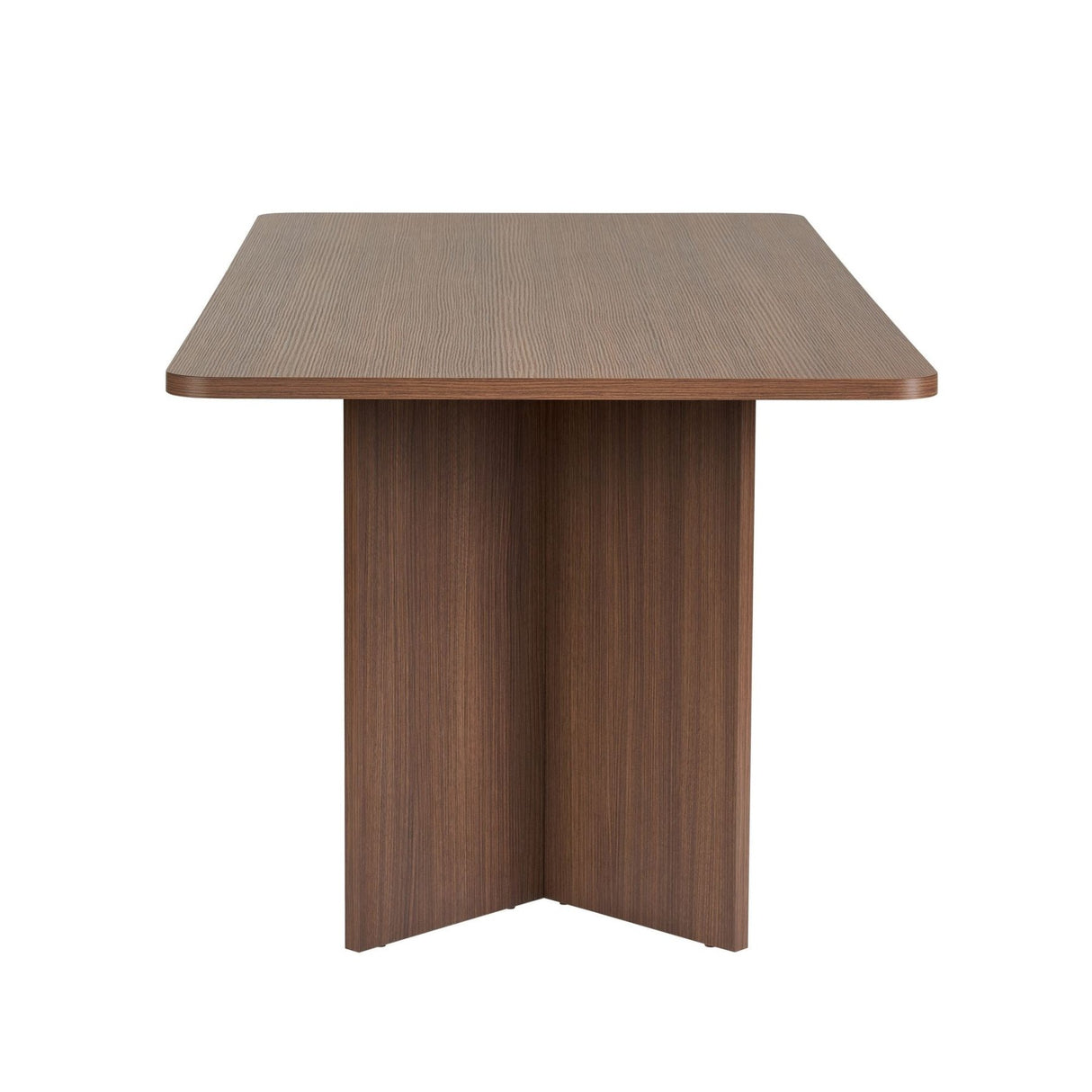 Eettafel Walnoot Melamine rechthoekig 180x89,5x75 cm - Linova