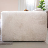 Banken-Hoekbank beige chenille stof - 292x170 cm - Shane - links-Dimehouse