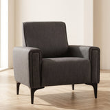 Fauteuil Horizon Donker Grijs sfeerfoto in modern interieur