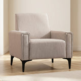 Fauteuil Horizon Licht Bruin sfeerfoto in modern interieur