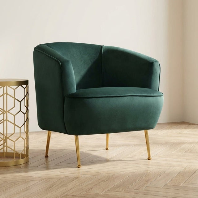 Fauteuil Piccoli Groen sfeerfoto in modern interieur
