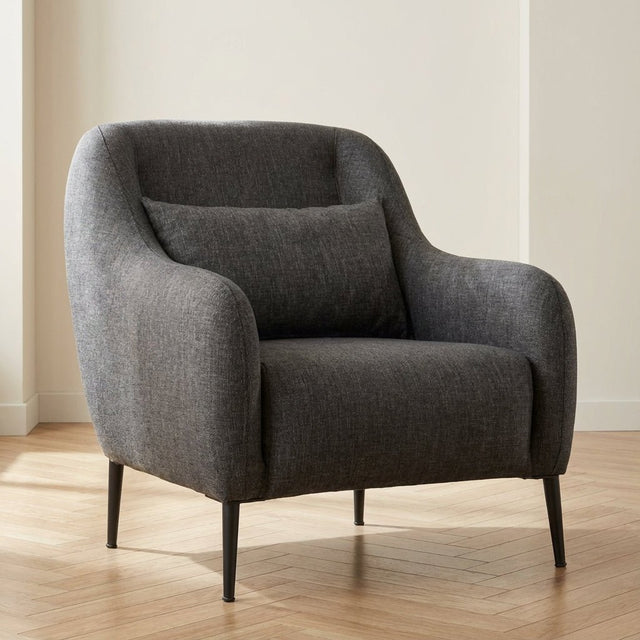 Fauteuil Venus Antraciet sfeerfoto in modern interieur