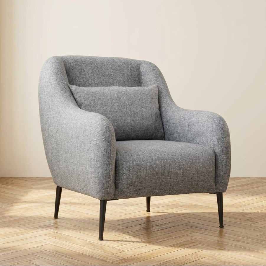 Fauteuil Venus Grijs sfeerfoto in modern interieur