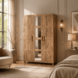 Kledingkast Hedera Atlantisch Dennenhout Melamine 120x189x48 cm