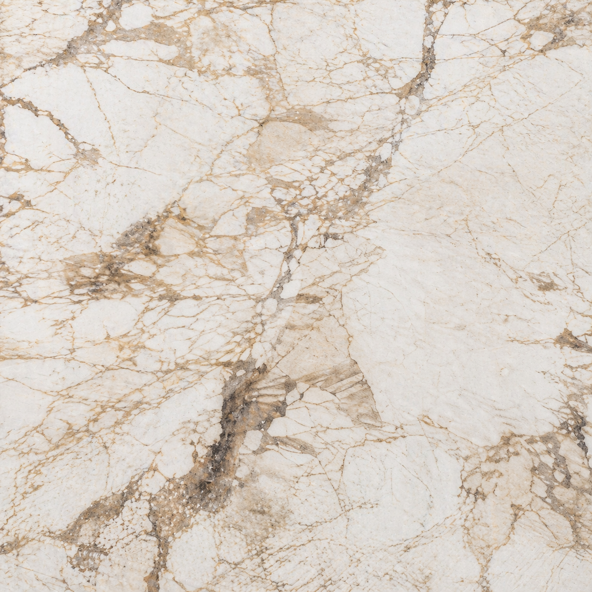 Kleine eettafel Walnoot met Marmer Melamine - 110 cm - met opbergruimte - Kara