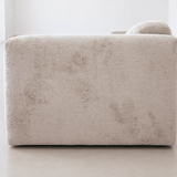 Banken-Hoekbank zand chenille stof - 270x165 cm - Shane - links-Dimehouse