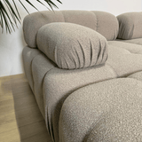 Modulaire bank 3-zits met hocker Doblo beige