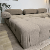 Modulaire bank 3-zits met hocker Doblo beige