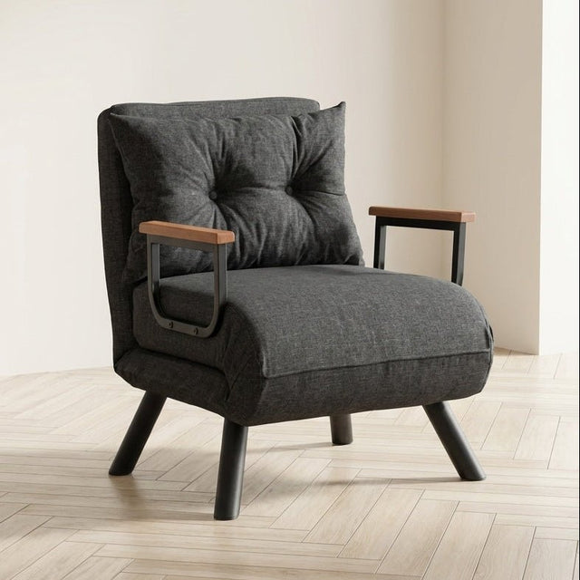 Slaapfauteuil Sando Donker Grijs sfeerfoto in modern interieur