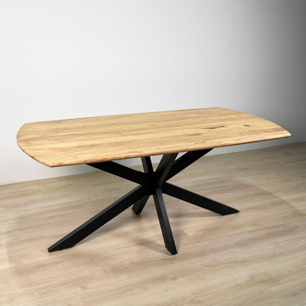 Uitschuifbare Eettafel Mack Deens Ovaal Acaciahout 175-275x90 cm
