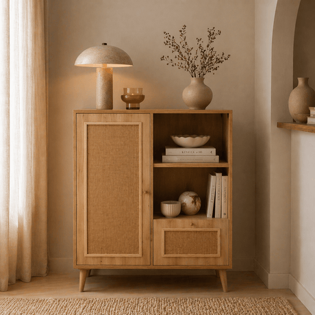 Wandkast Jut Eik Beukenhout 40x110x90 cm