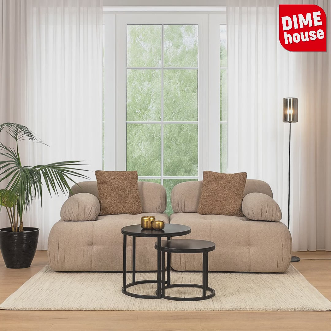 Modulaire bank 2-zits Doblo beige